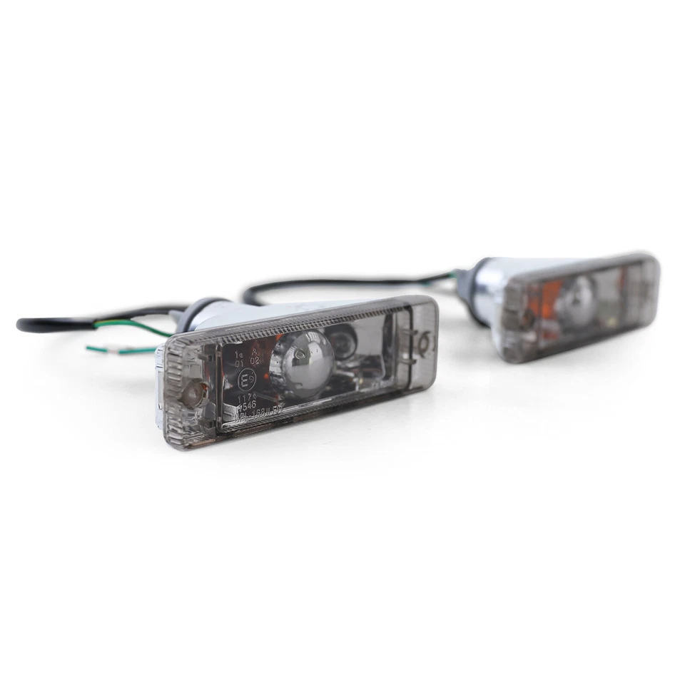 Klarglas Blinker mit Standlicht Schwarz Smoke für VW Golf 1 2 Jetta 1 2 Polo 86C - Bild 3 von 4