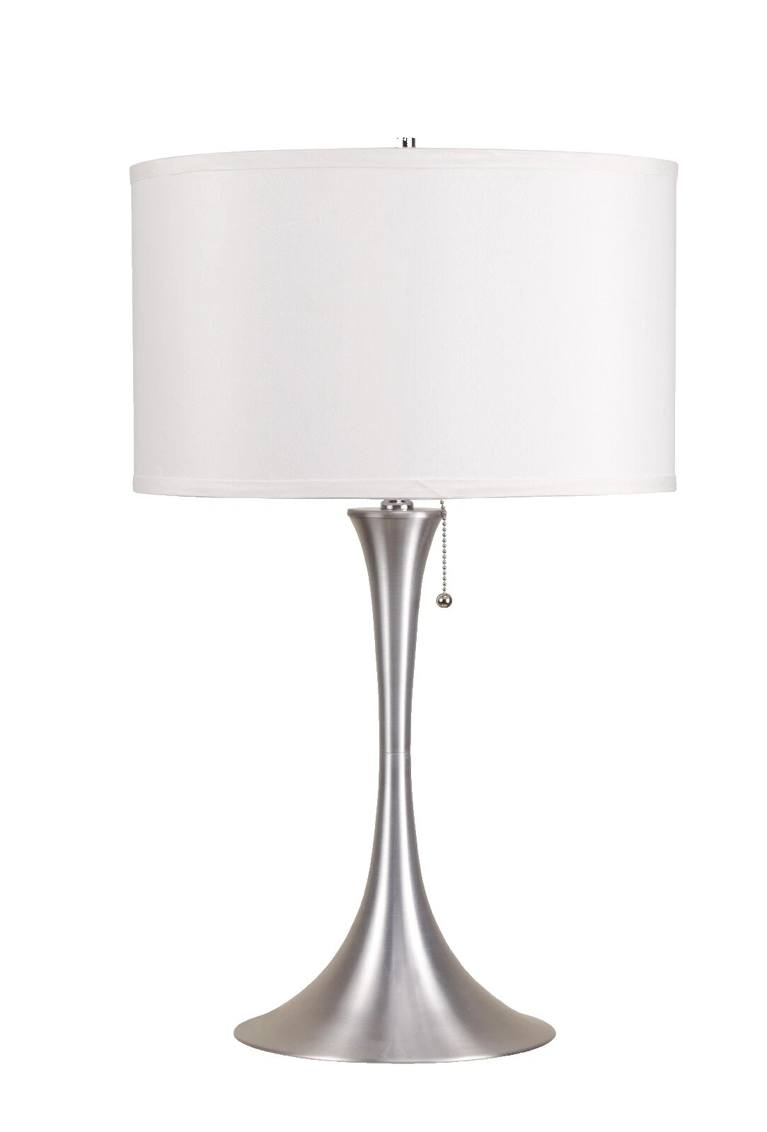 Pewter Corded Contemporary Lamps