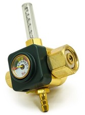 BEST™ mini Reduzierer Druckregler Argon/Co2 Druckminderer Rotameter + Manometer