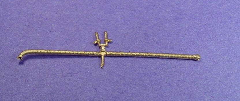 O/On3/On30 WISEMAN BACK SHOP BRASS PART BS-242 AIR PUMP GOVERNOR ON WRAPPED PIPE