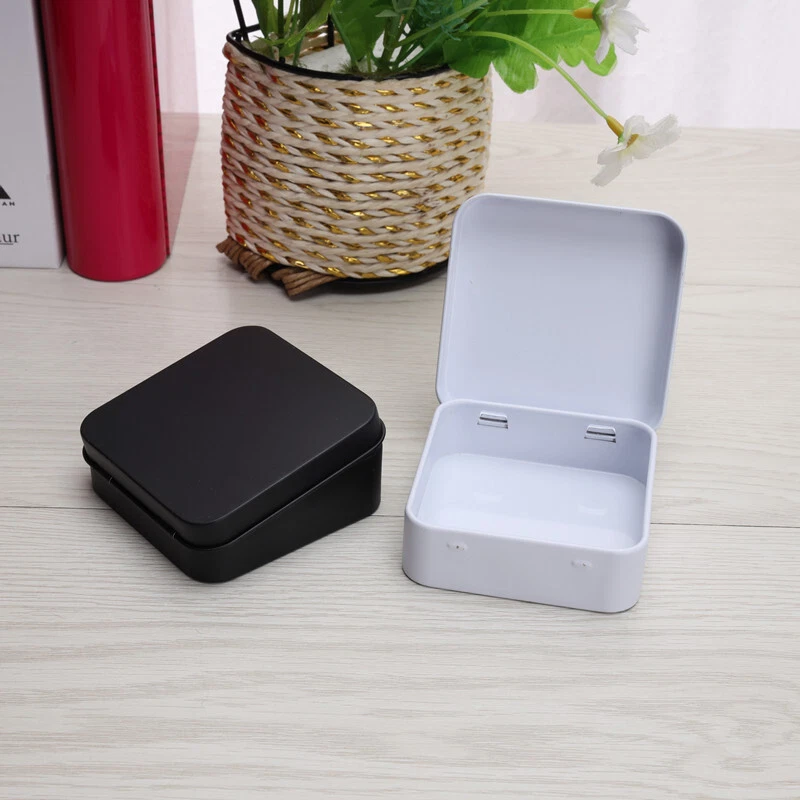 Packaging Tin Box Storage Box Square Small Tin Box Tinplate Box