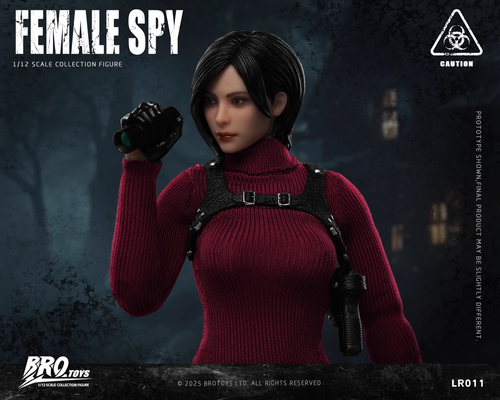 Modellino BROTOYS LR011 Female Spy Ada Wong 1/12 Resident Evil preordine - Foto 8 di 12