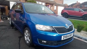 Skoda Rapid TSI SE Spaceback. With Rare Panoramic Glass Roof. | eBay