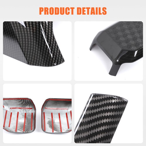 Rearview Mirror Cover Side Cap Overlays Trim FOR 2024-2025 Lexus GX GX550 Carbon - Picture 19 of 21