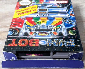 TOP ! Nintendo NES Spiel Pin Bot PAL-B OVP CIB Pinbot
