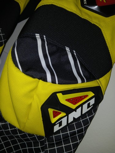 JNC Industries Carbon Yellow Black Youth Size 28 Motocross Pants - Picture 9 of 18