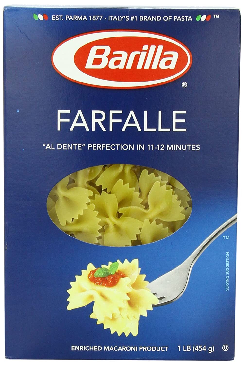 Barilla FARFALLE Bow Tie Pasta 16 Oz for sale online | eBay