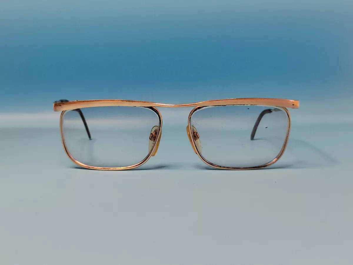 VINTAGE RODENSTOCK CARLTON FLACH GOLD FILLED EYEGLASSES FRAME MADE GERMANY #27