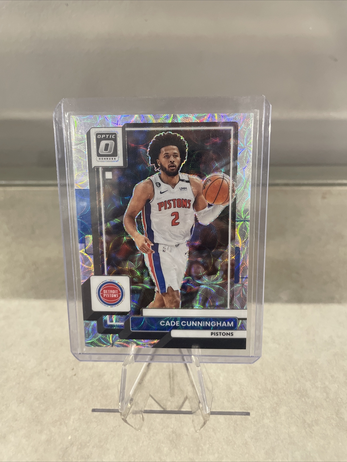 2022-23 Cade Cunningham Donruss Optic Premium #92 Scope Prizm /249 Pistons