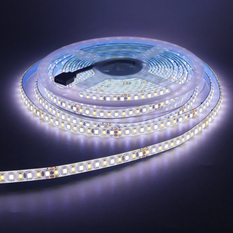 SMD2835 180Leds/M 5M CW/WW Dual White CCT Double Color LED Strip Light 12V/24V - Image 3 of 4