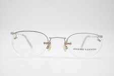 Vintage Glasses AUGUSTO VALENTINI 7297 Silver Half-Rim Eyeglass Frame