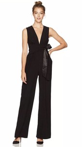 halston heritage wide leg jumpsuit