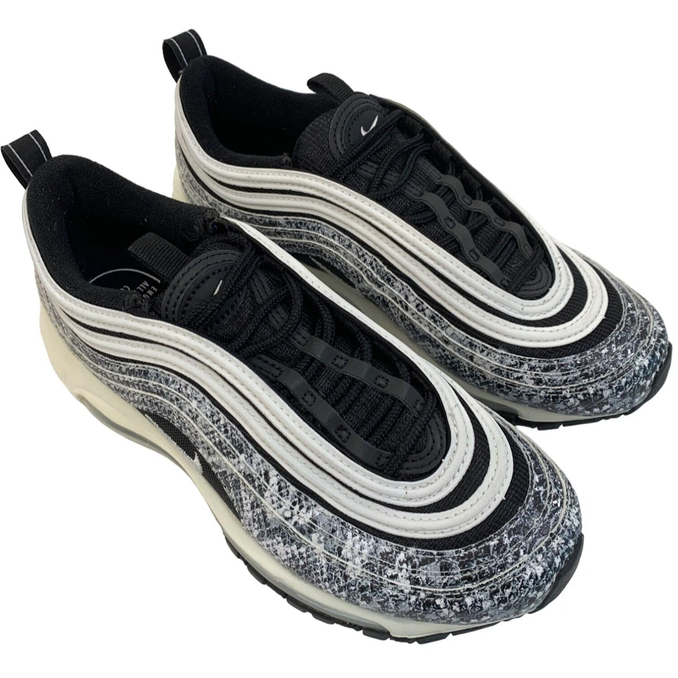 Womens Size 6 Nike Air Max Comfort Athletic Sneaker Shoes 7057 Black Snake - Image 3 of 4