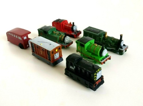 Thomas And Friends Miniature Thomas The Tank Engine Trains X7 Cake Toppers - Picture 3 of 11
