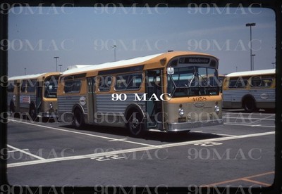 RTD-SCRTD. FLXIBLE BUS #4058. El Monte (CA). Original Slide 1976. D9. PVMTS.