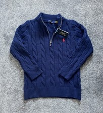 Ralph Lauren Cable Knit Quarter zip