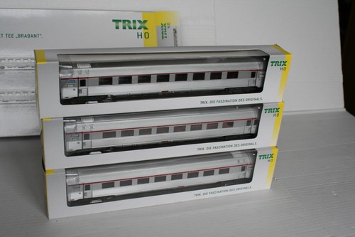 Trix Ho 23484 SNCF SNCB TEE Brabant Inox 3 Reisebus Set Analog DC Roco Jouef Selten. | Condition: New: Other (See Details)