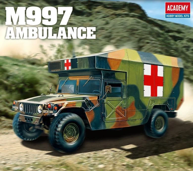 ACADEMY 1/35 M997 MAXI AMBULANCE - Immagine 4 di 4