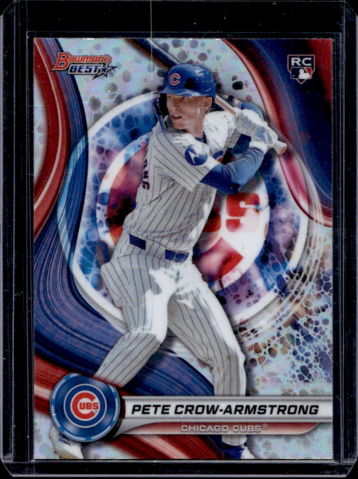 2024 Bowman's Best Pete Crow-Armstrong RC Refractor Rookie #17 Cubs