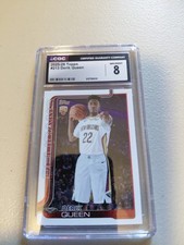 Derik Queen 2025-26 Topps RC Graded NM/Mint 8 CGC New Orleans Free Shipping