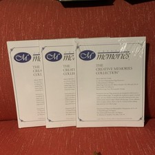 NEW Creative Memories 8 x 10 Page Protectors 15 Sheets - Sealed