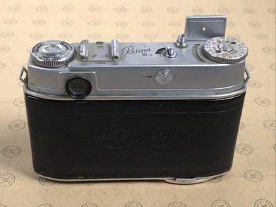 Kodak Retina III c Camera With 50mm F/2 Schneider Xenon Lens