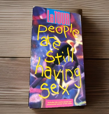 LaTour People Are Still Having Sex Rare Music Video VHS (1991) House Music