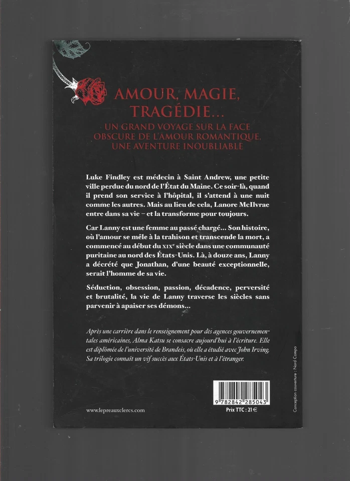 Le Secret de l'immortelle, Alma Katsu et Maryvonne Ssossé - Photo 2/2