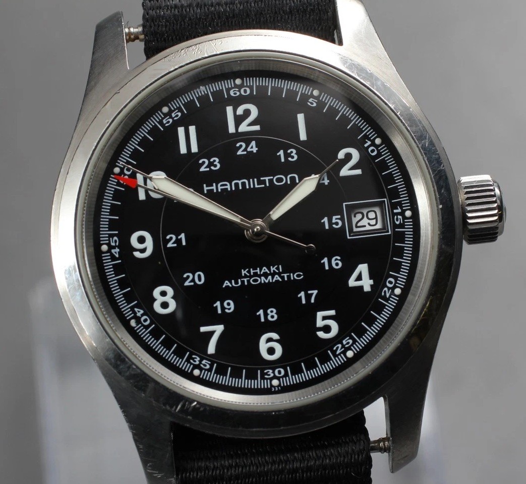 Hamilton Khaki Field Men's Black Watch - H704450 for sale