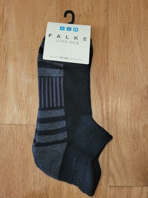 New Falke Men Lightweight Cool Kick Low Cut Socks Size 6.5-7.5