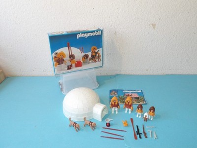 Playmobil polar iglo eskimo set 3465 ovp