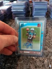 2024 Clearly Donruss Xavier Legette Rated Rookie Auto Panthers RC /49 Stars