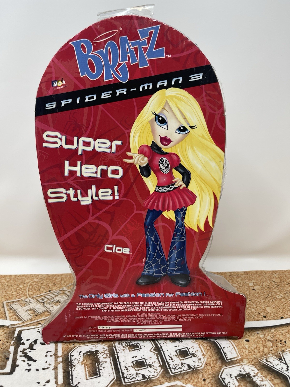 Детские куклы 2006 Bratz Cloe New x Spider-Man 3 Doll w Outfit & Mask 350910 — фото 3