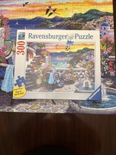 2022 Santorini Sunset RAVENSBURGER 300 Piece Jigsaw Puzzle Large Piece Softclick