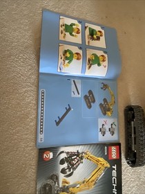 LEGO 42006 Technic Excavator Opened And Assembled.  Working Adjustments, Rolls.