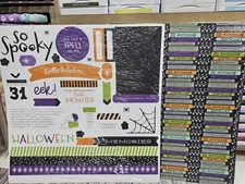 Stampin' UP! HALLOWEEN SPELLS DSP & MEMORIES STICKER SHEET POTIONS