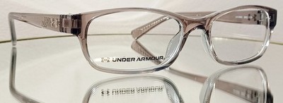 Original UNDER ARMOUR UA 5066 B8Q Eyeglasses CRYSTAL KHAKI New Plastic 53-16-135