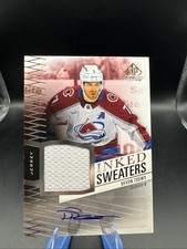 2025-26 SP Game Used Inked Sweaters Devon Toews Colorado Avalanche #IS-DT 