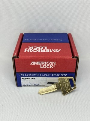 American Lock AK5WR1KB R1 Key Blanks Set Of 50 | eBay