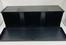 Laserline CD Storage 36 Compact Disc Case Holder Wall Mountable w/Drop Down Door