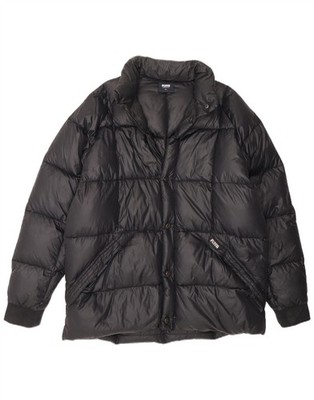Puffa Mens Padded Jacket UK 42 XL Black QW01