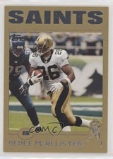 2004 Topps Gold /499 Deuce McAllister #180 0q3