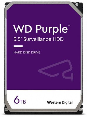 HDD WD Purple WD60PURZ 6TB _DAMAGED