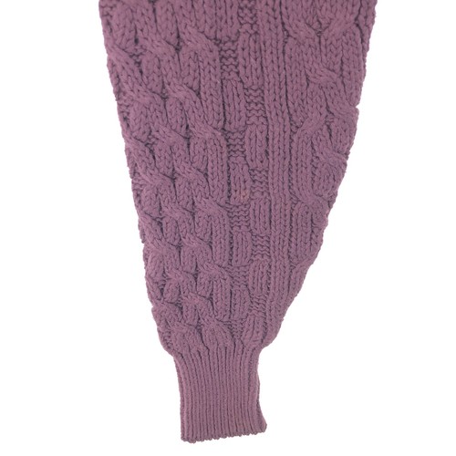 Used STRUCTURE cable knit ramie and cotton knit sweater size M men's - Picture 6 of 6