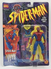 1994 Toybiz Spiderman The Animated Series Web Shooter Spider-Man Toy Biz Figure