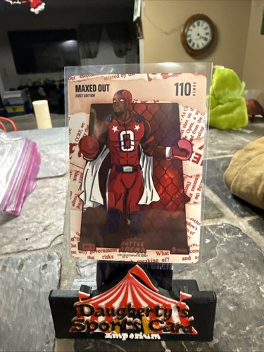 Tyrese Maxey 2026 Bo Jackson Battle Arena Maxed Out RHBF-15 Red Headliners