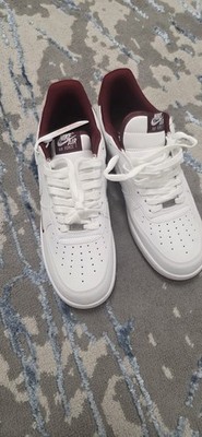 Schuhe Nike Air Force 1 Weiß/Bordeaux   Top Zustand