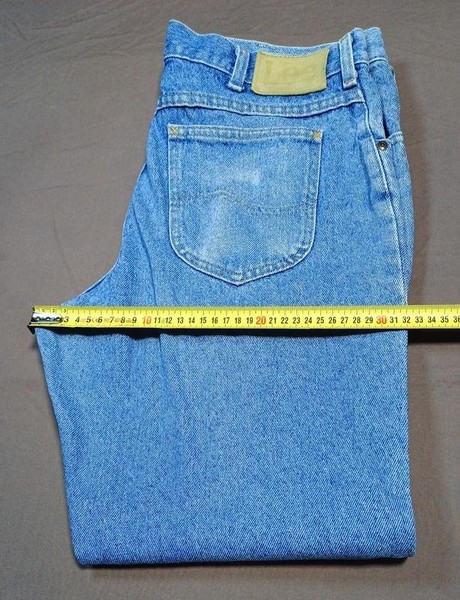 Men Lee Jeans Blue Cotton 36 / XL / 50