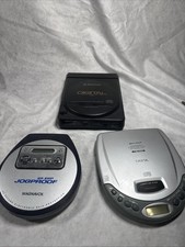 Portable CD  Cassette Player Lot Magnavox Emerson Walkman Untested Parts
