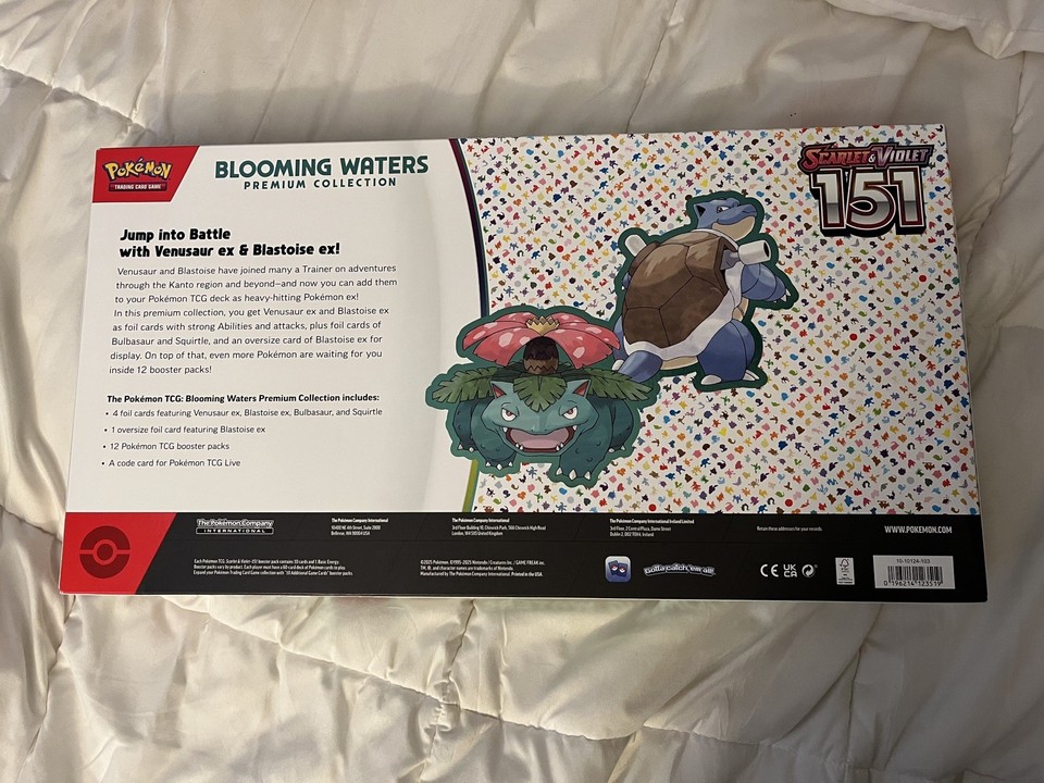 blooming waters 151 booster box Pokmon TCG Premium Collection (12 Packs) PUSHAS the product offers extensive access to the English 151 expansion and is especially aimed at Collectors Is Pokemon 151 coming to